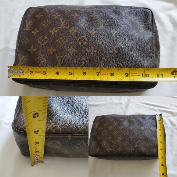 Authentic Vintage LOUIS VUITTON Monogram Trousse 28 Toiletries Bag France - Picture 4 of 12